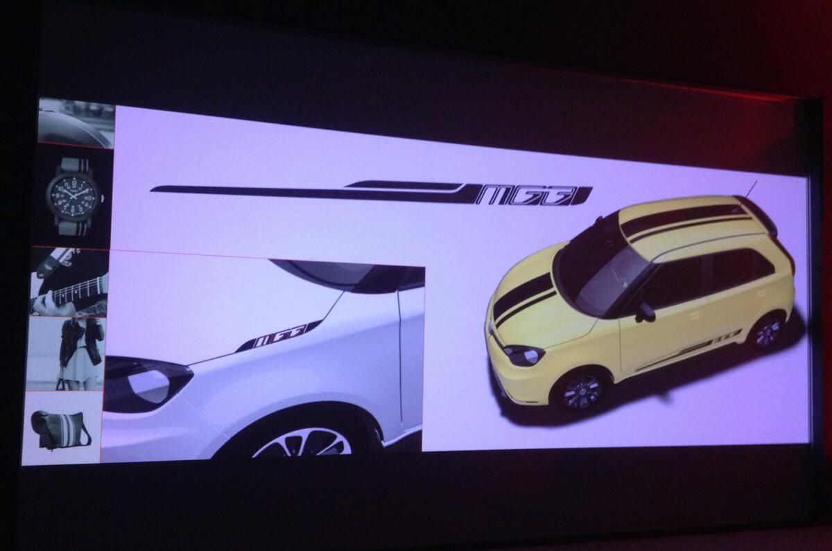 no title New MG 3 will cost less than £10,000