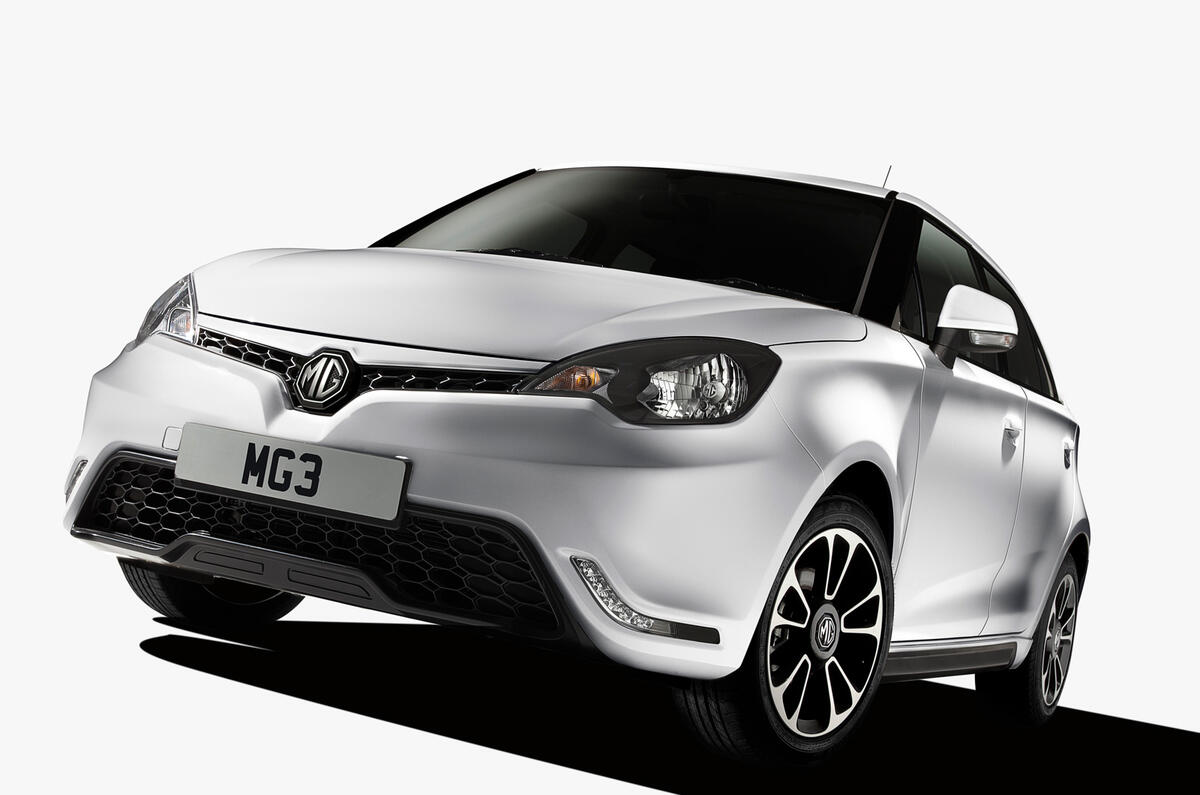 MG3 European specification revealed: Shanghai motor show 2013