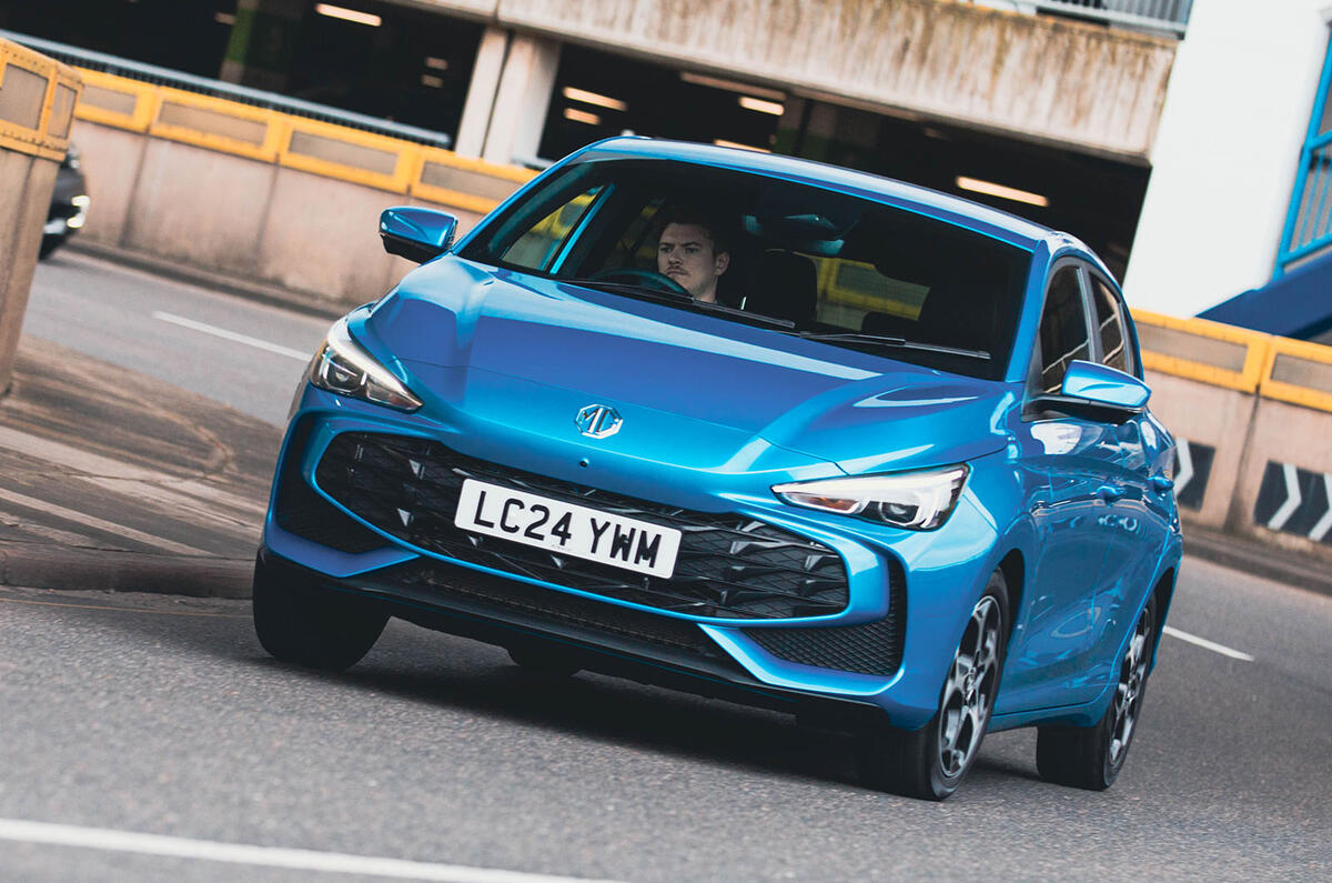 mg3 review 2024 27 front cornering mg3 review 2024 27 front cornering