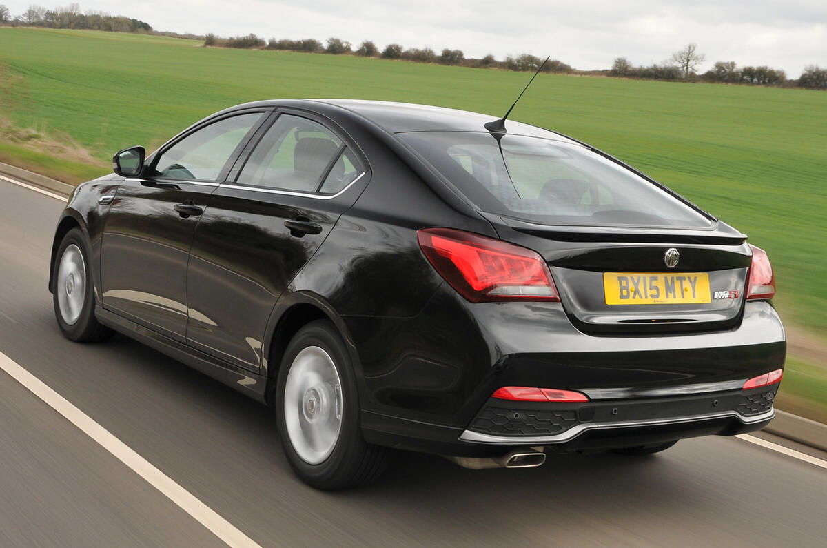 MG 6 rear