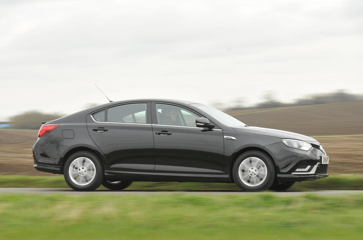MG6 side profile