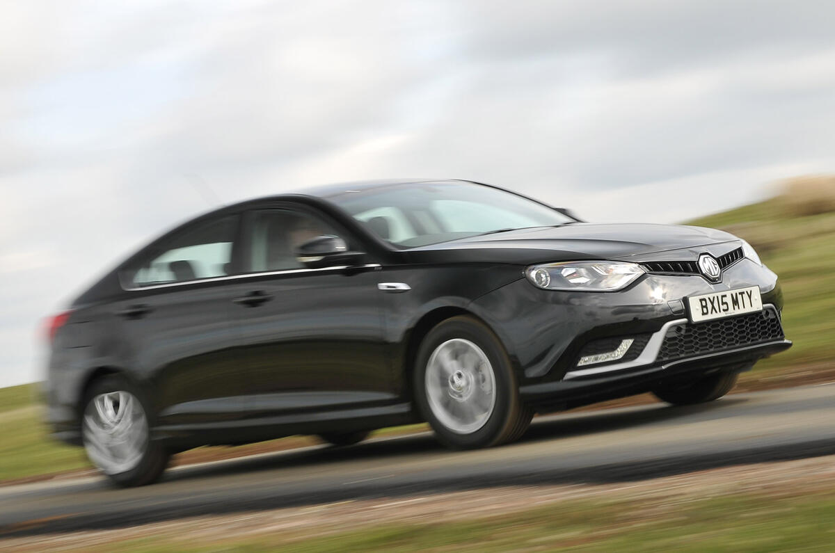 MG 6 side profile