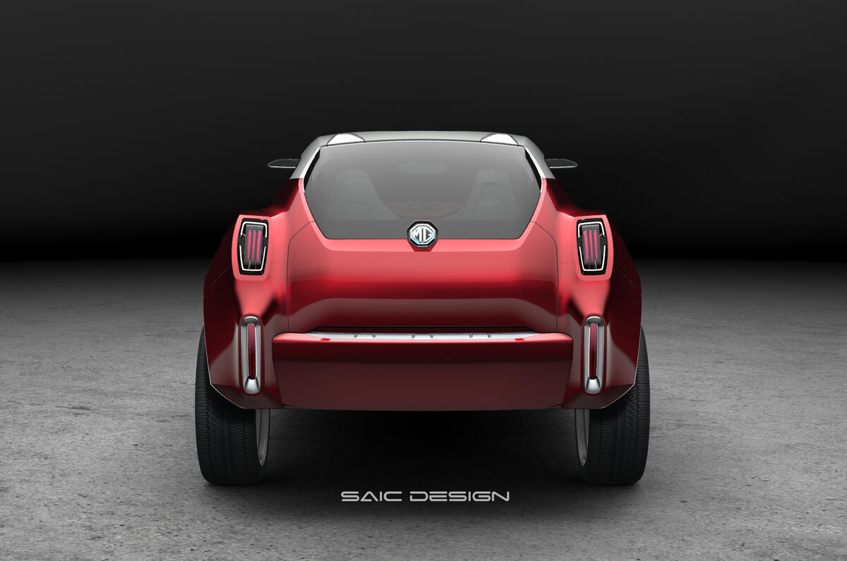 no title Beijing show: MG Icon concept