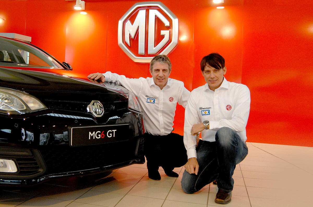 Jason Plato to race MG 6 in BTCC