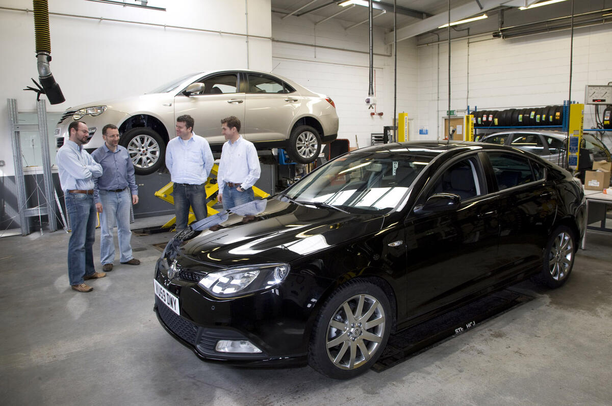 MG6 to make UK debut