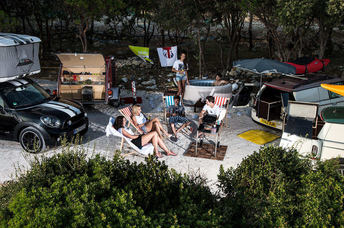 Mini unveils Clubvan and Countryman camper concepts