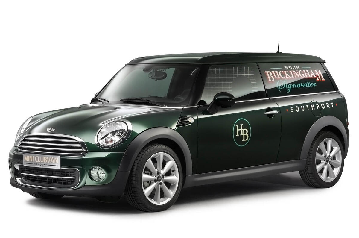 Geneva motor show: Mini Clubvan