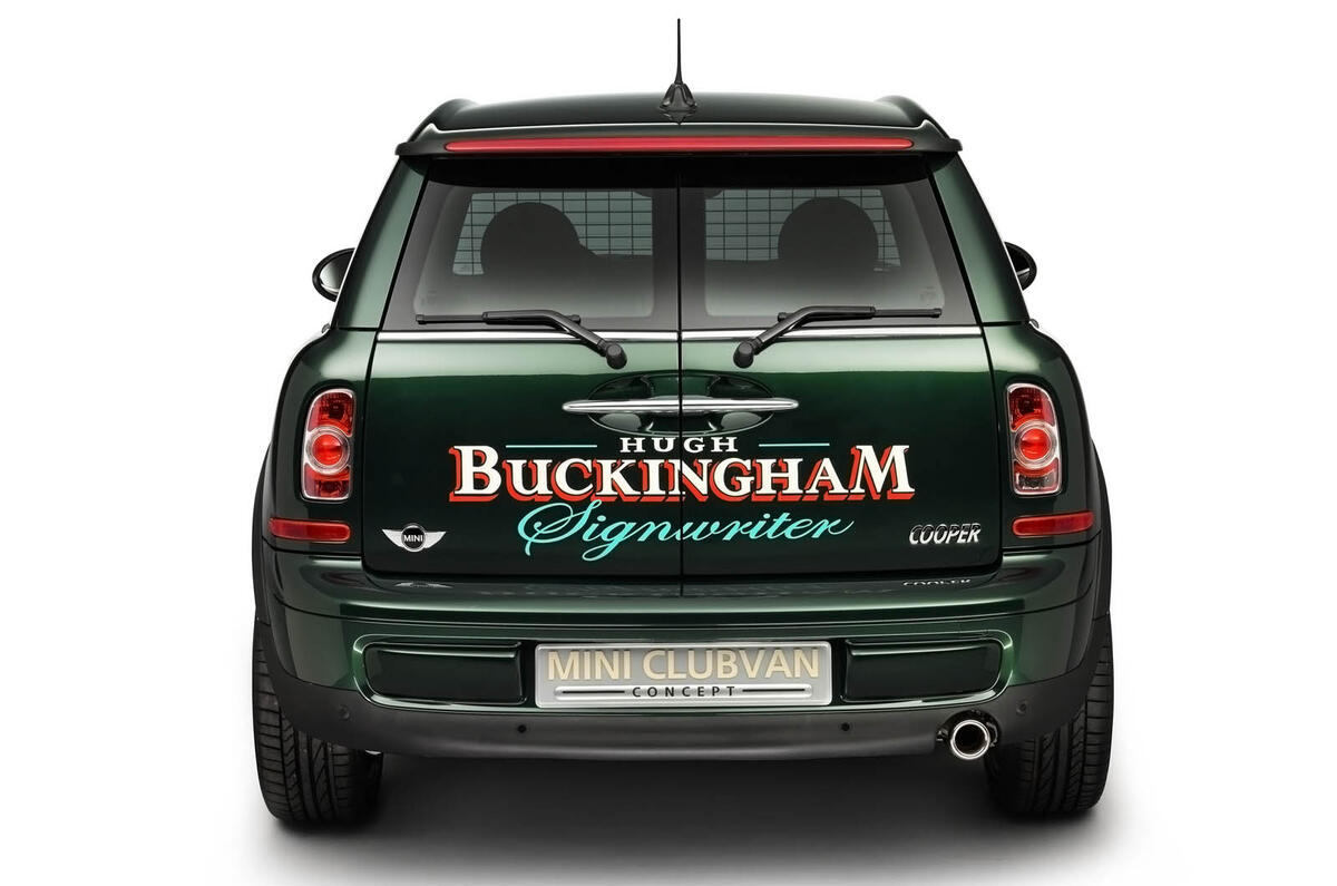 Geneva motor show: Mini Clubvan