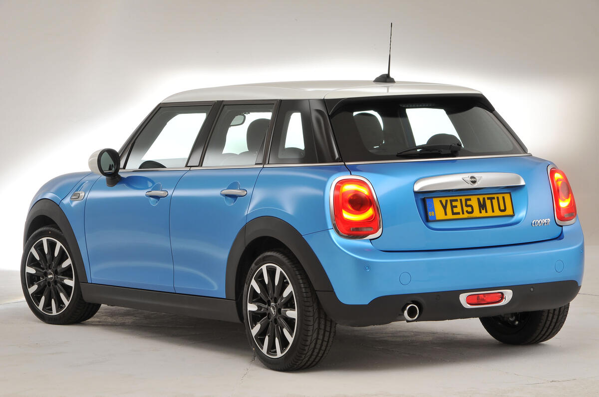Mini Cooper rear quarter
