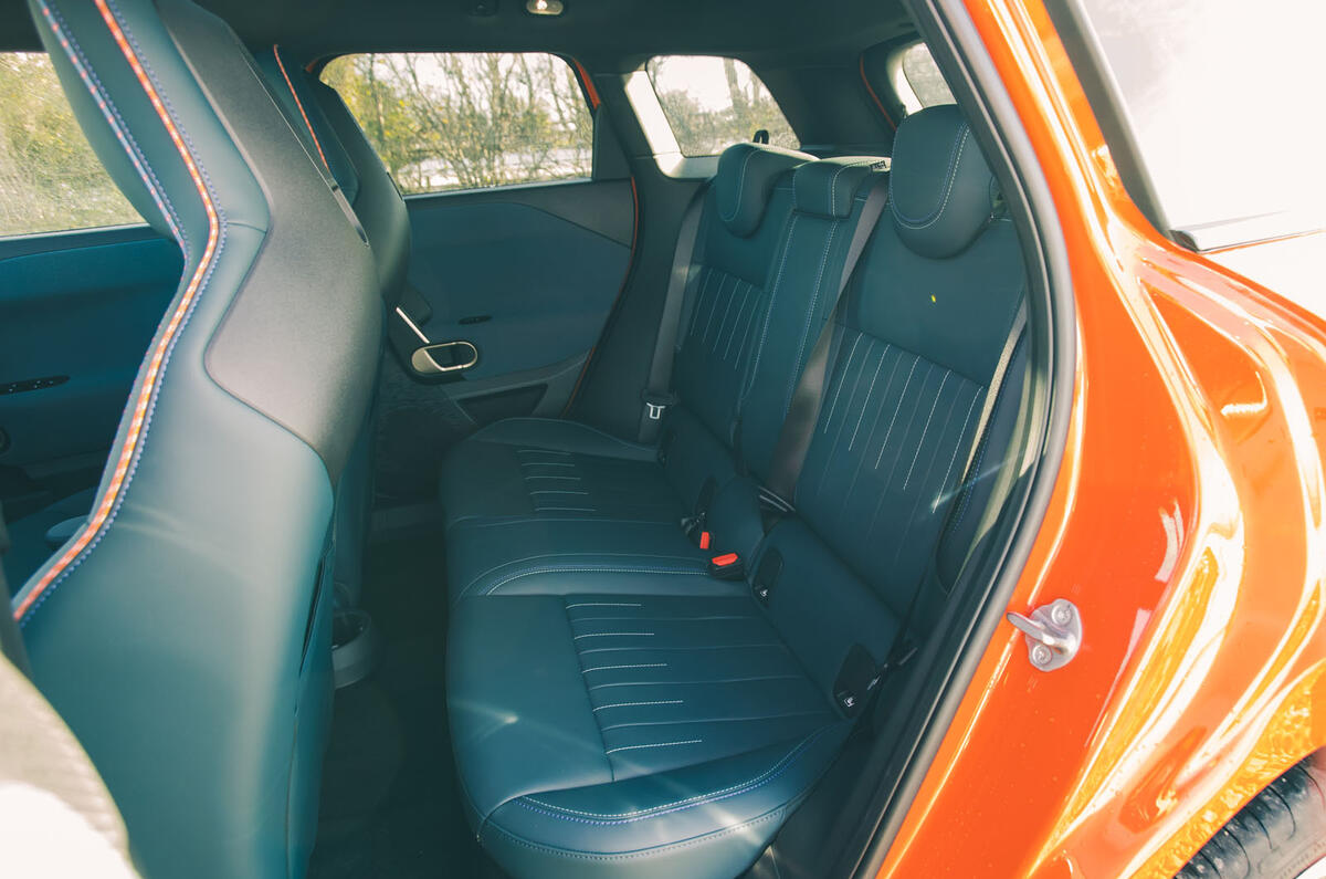 MINI Aceman review 2025 020 back seats MINI Aceman review 2025 020 back seats