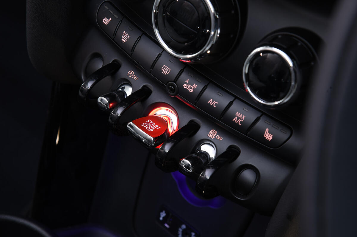 Mini Convertible centre console
