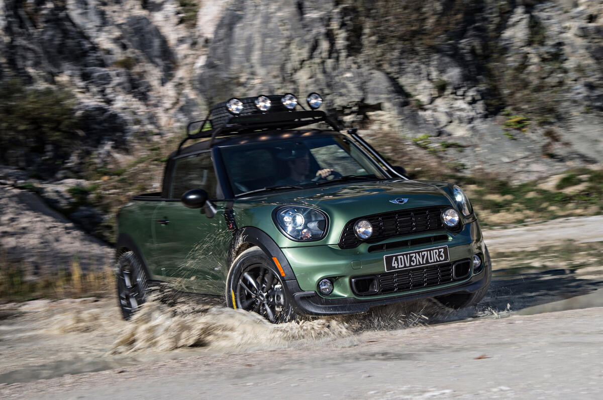 no title Mini reveals Paceman Adventure pick-up concept