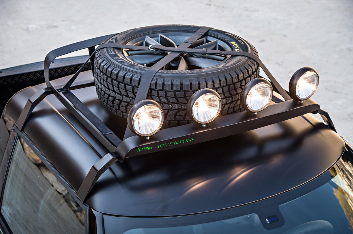 no title Mini reveals Paceman Adventure pick-up concept