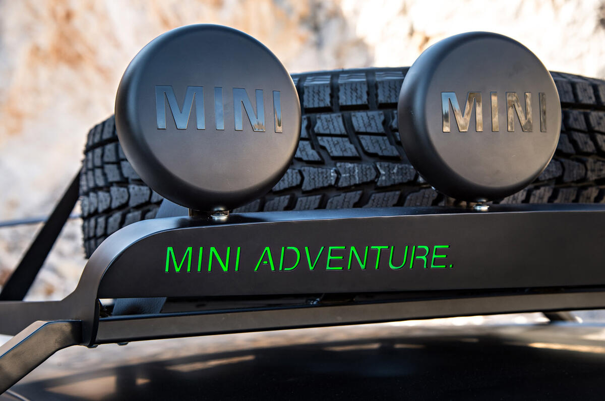 no title Mini reveals Paceman Adventure pick-up concept