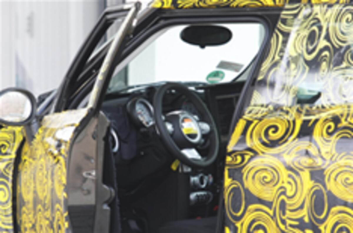 Spied: Mini Cross interior