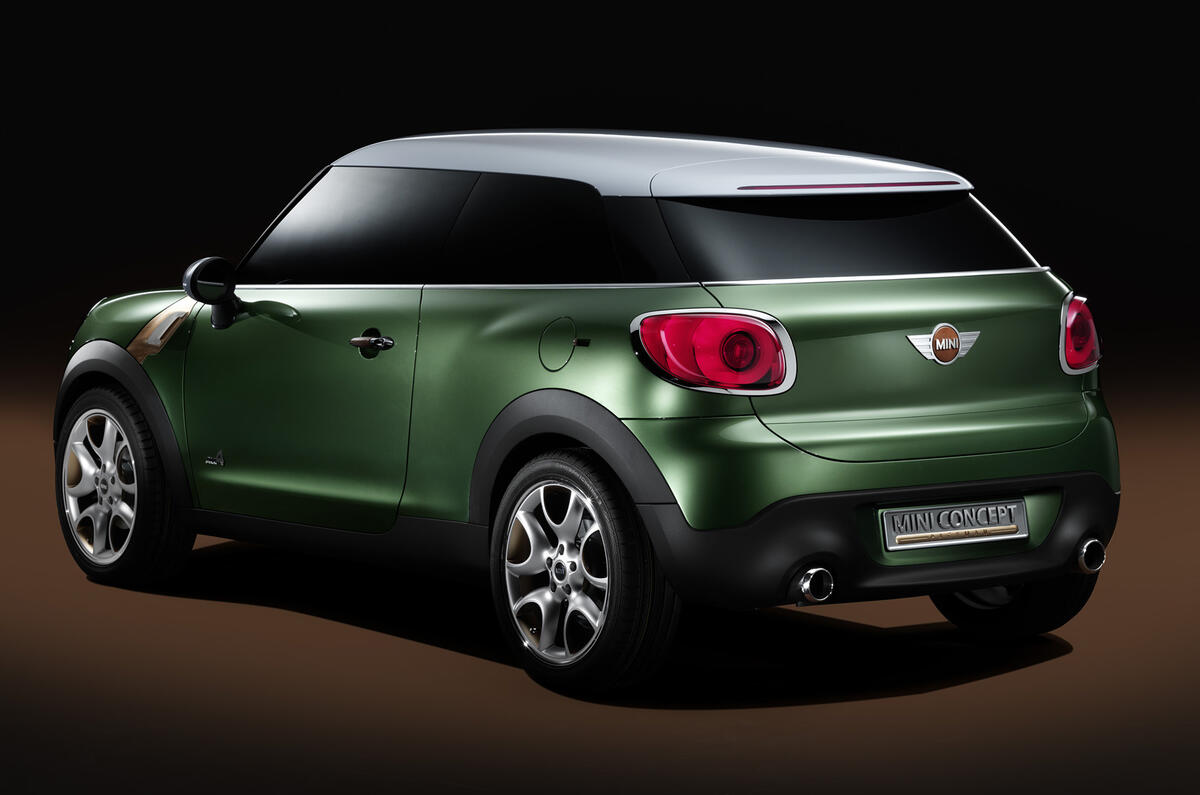 Detroit motor show: Mini Paceman