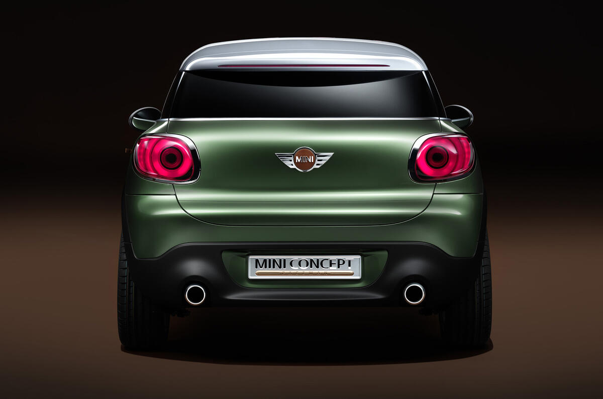 Detroit motor show: Mini Paceman