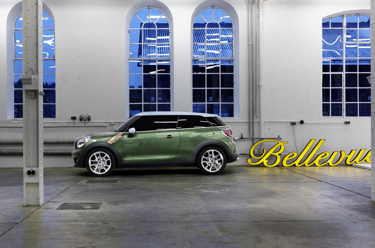 Detroit motor show: Mini Paceman