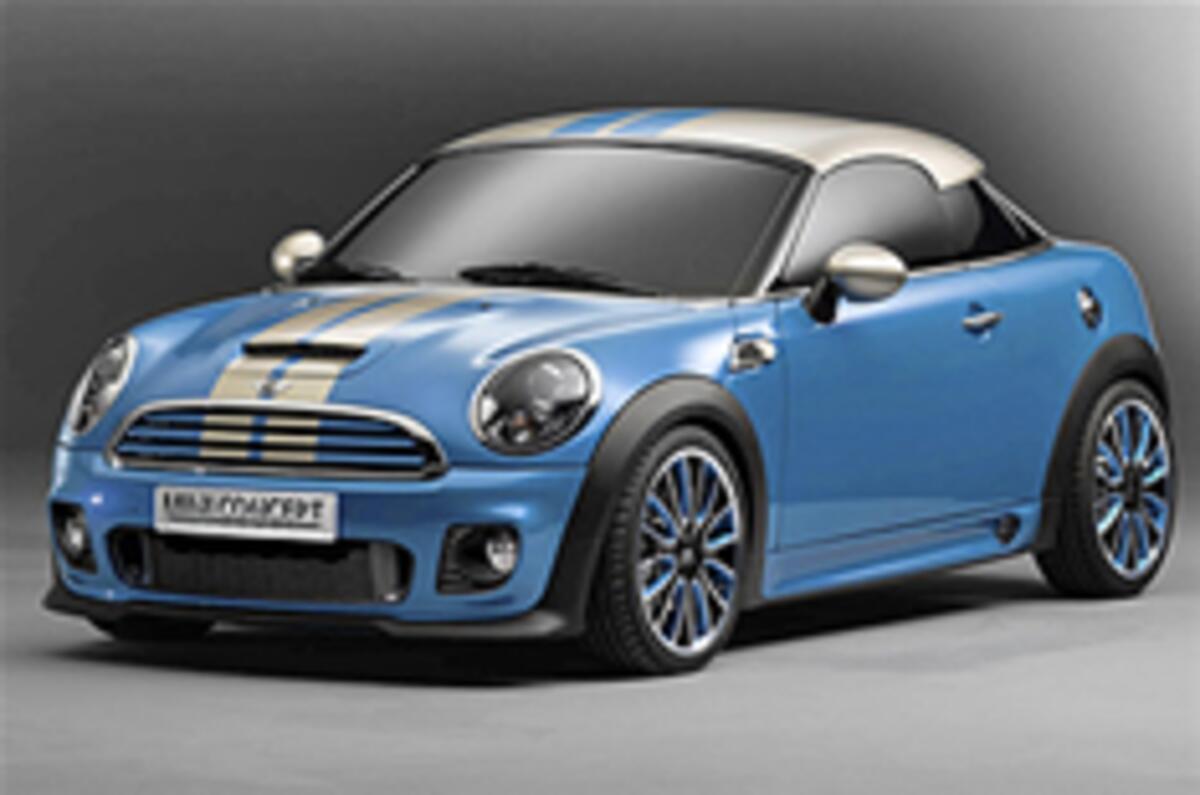 Frankfurt motor show: Mini Coupe Concept