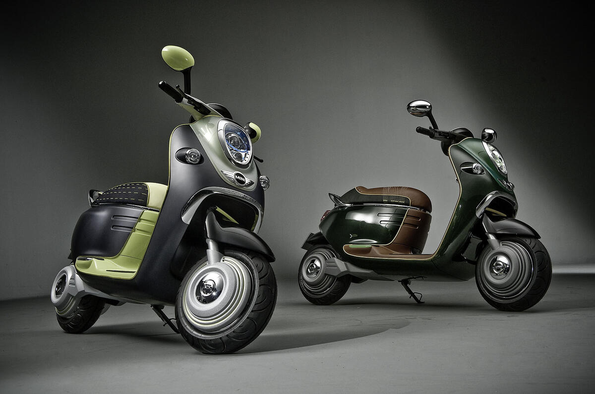 no title Paris motor show: Mini Scooter E