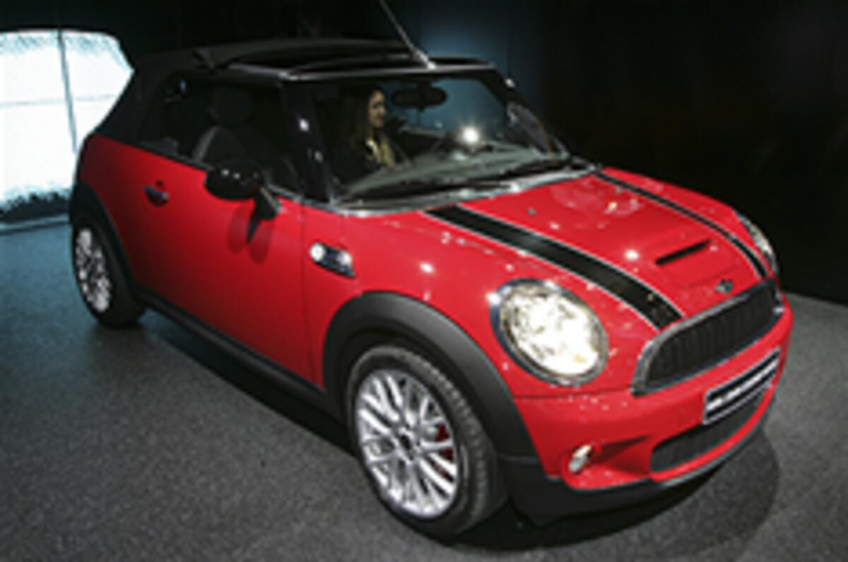 Mini JCW Cabrio revealed