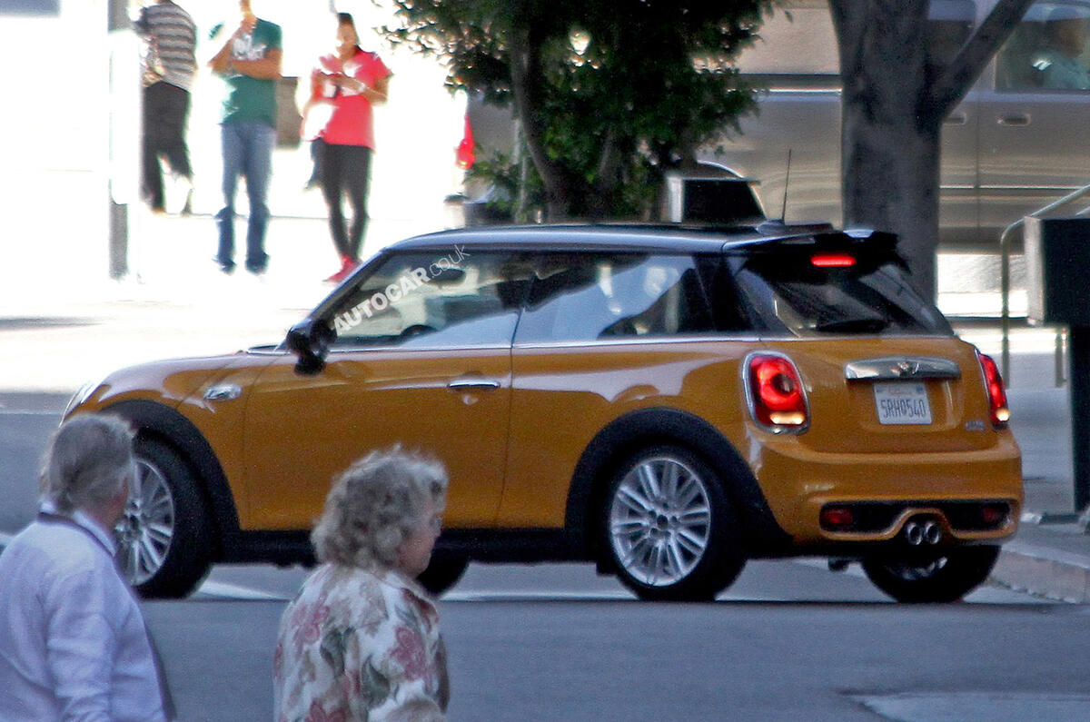 no title 2014 Mini spied undisguised