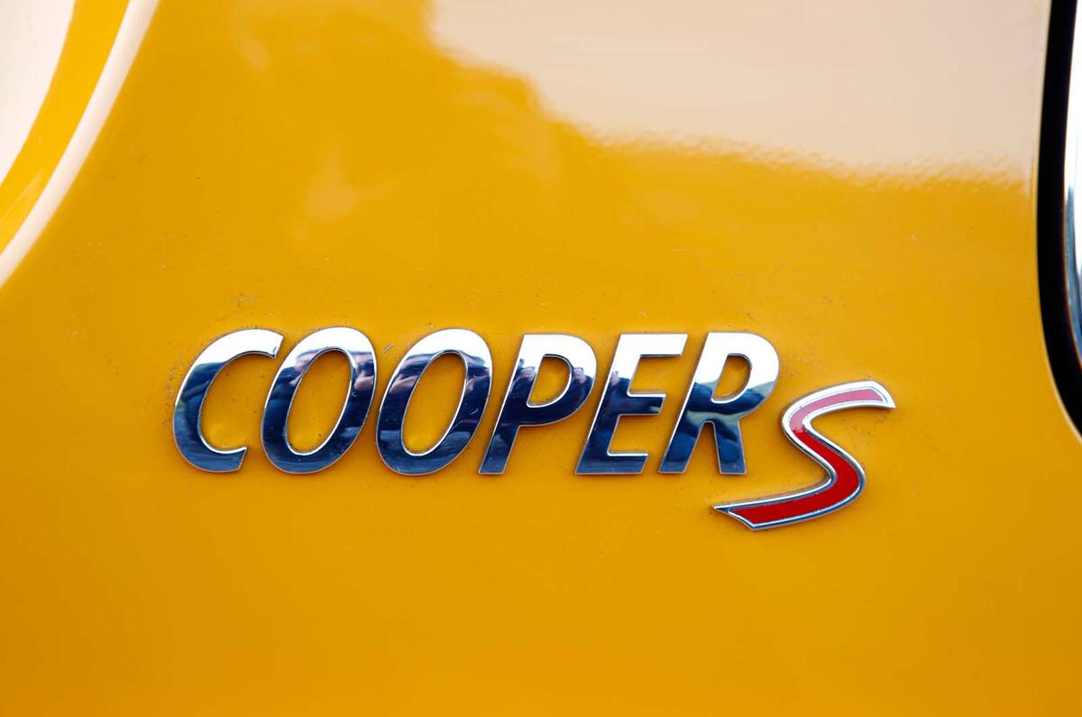 Badge Mini cooper S RT