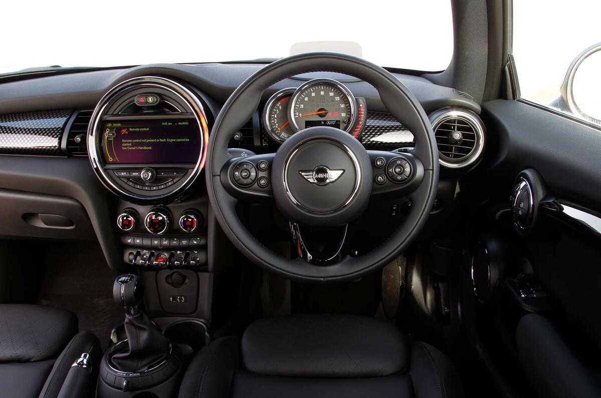 Mini cooper s RT tableau de bord intérieur
