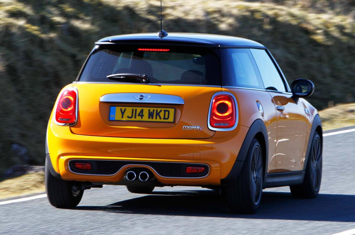 Mini cooper s RT arrière