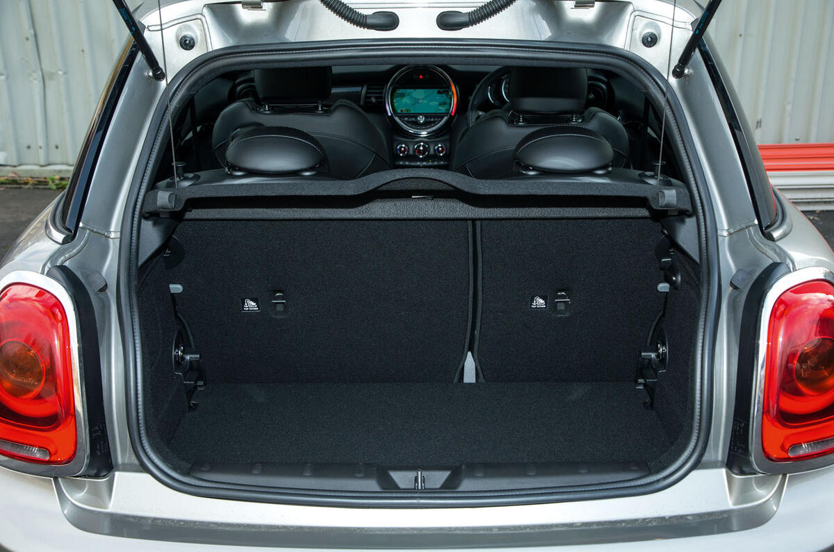 Mini Cooper S Works 210 boot space