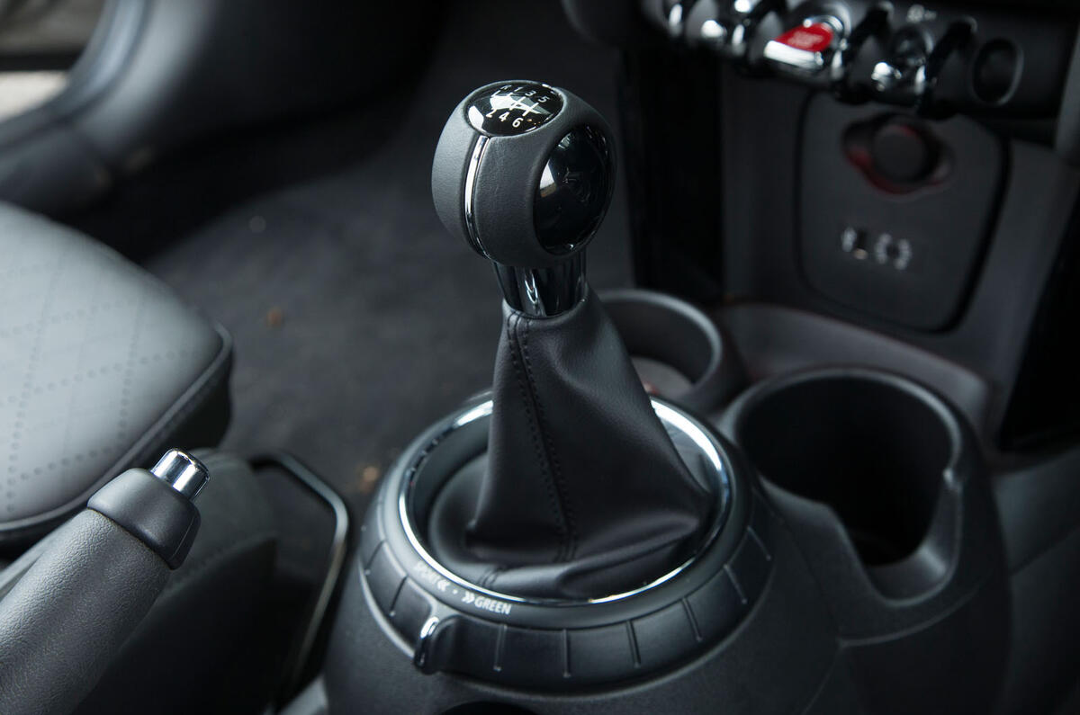 Mini Cooper S Works 210 manual gearbox