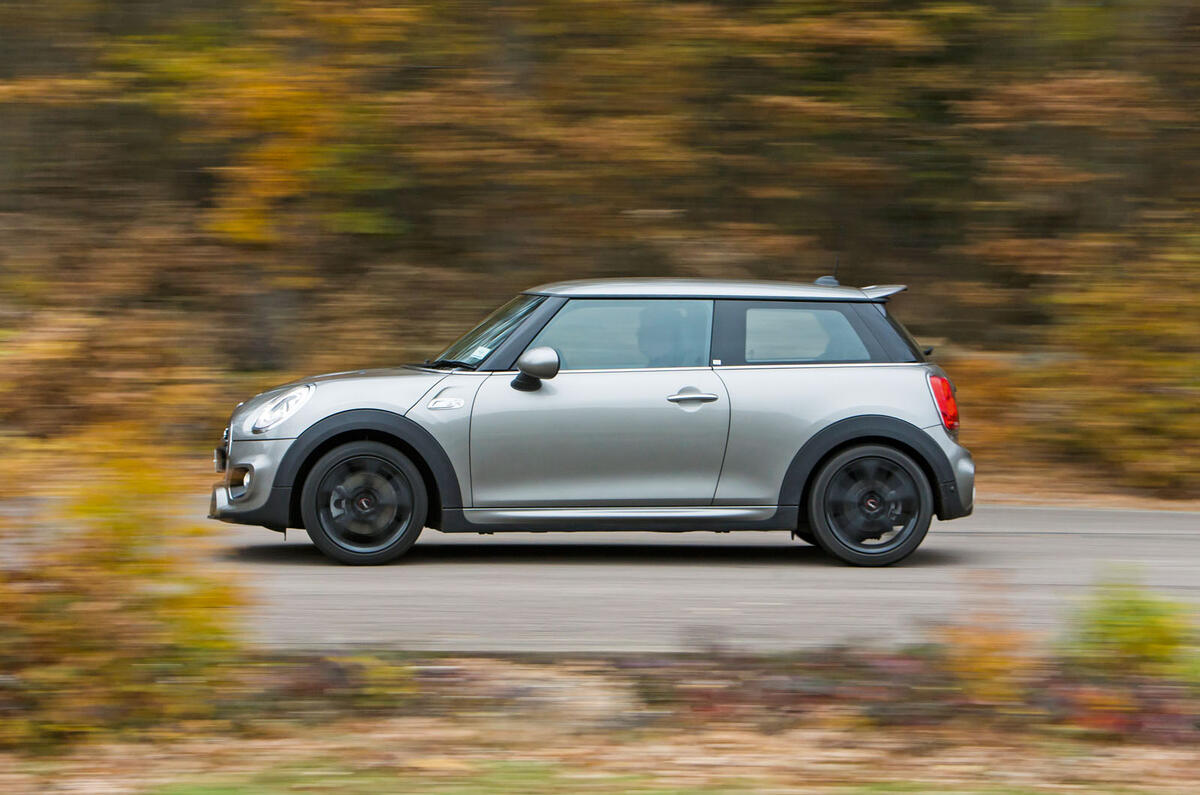 Mini Cooper S Works 210 side profile