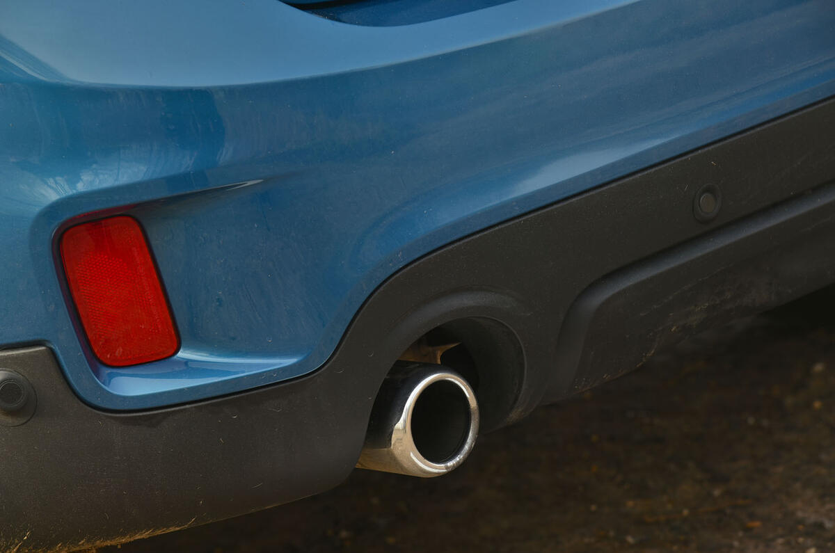 Mini Countryman exhaust system