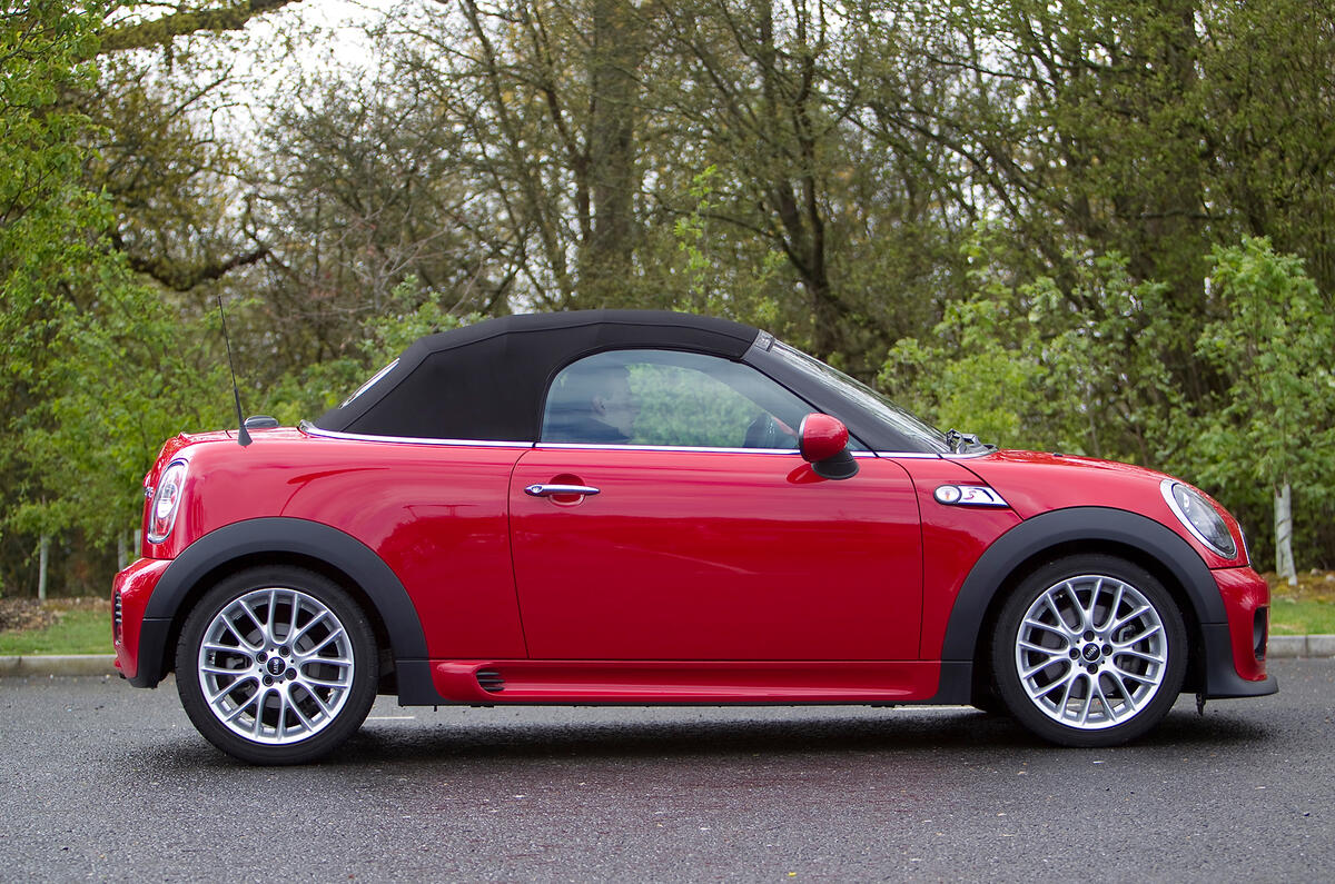 Mini Roadster side profile