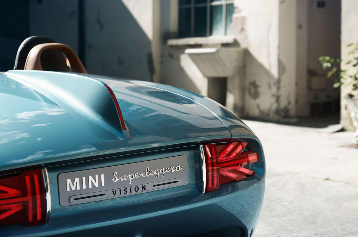no title Mini Superleggera Vision concept revealed