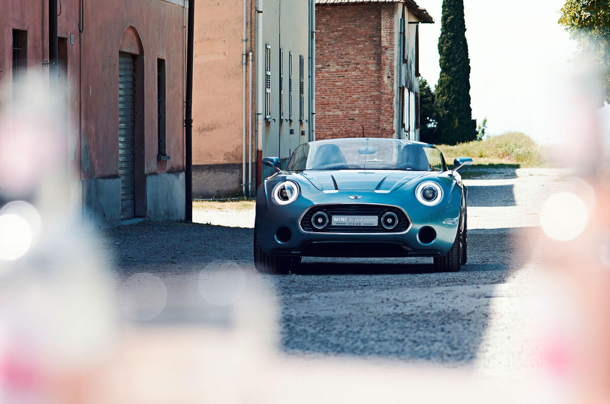 no title Mini Superleggera Vision concept revealed