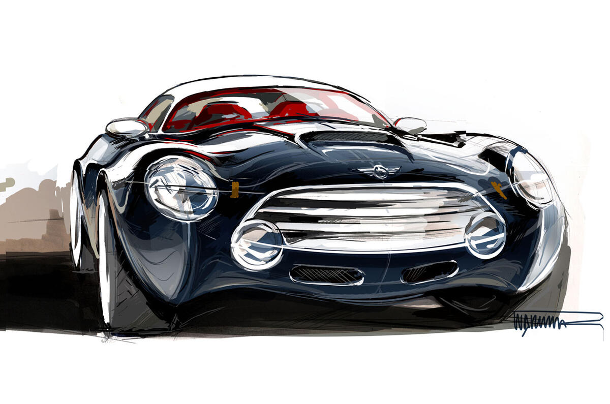 no title Mini Superleggera Vision concept revealed