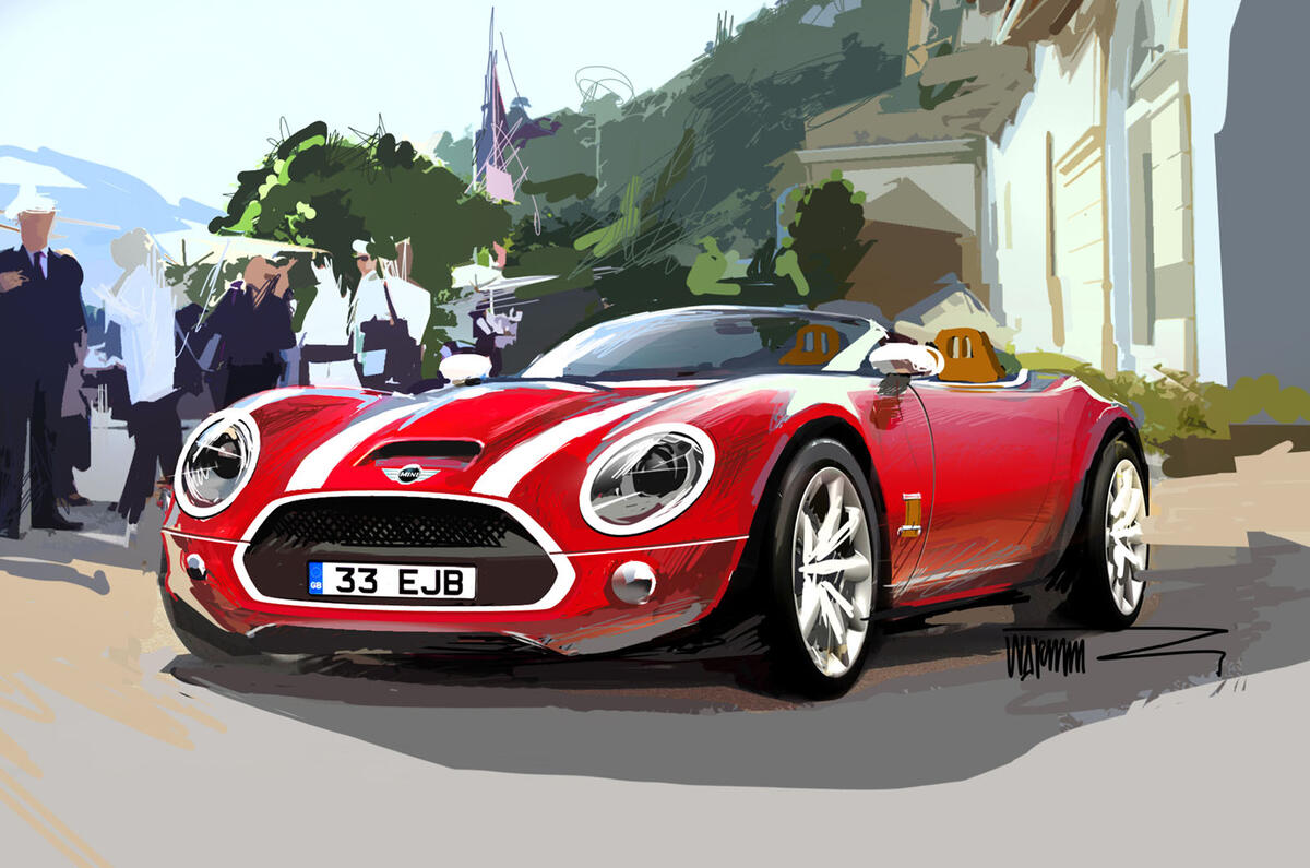 no title Mini Superleggera Vision concept revealed
