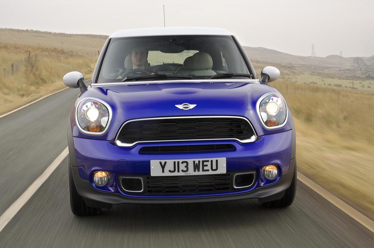 Mini Paceman front end