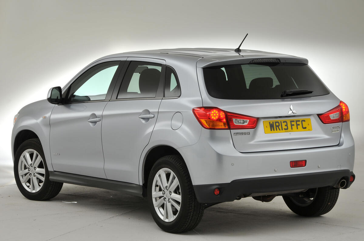 Mitsubishi ASX rear quarter