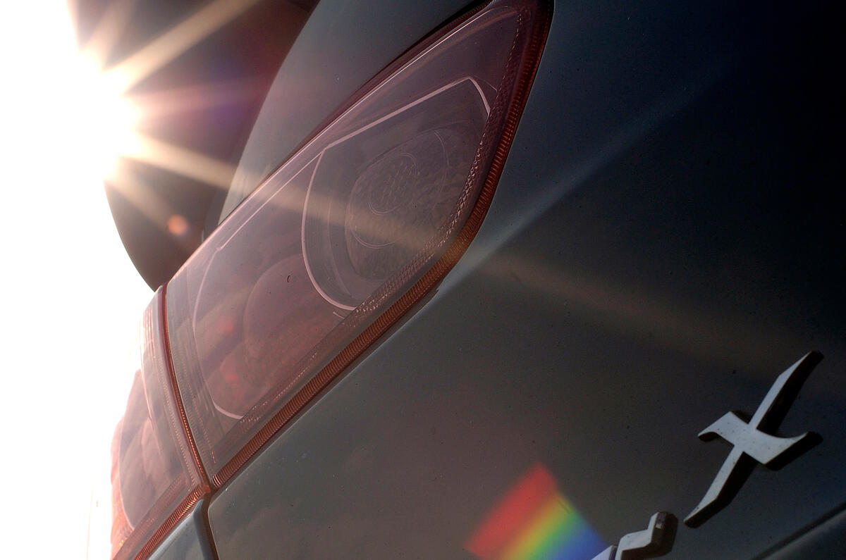 Mitsubishi Evo X badging