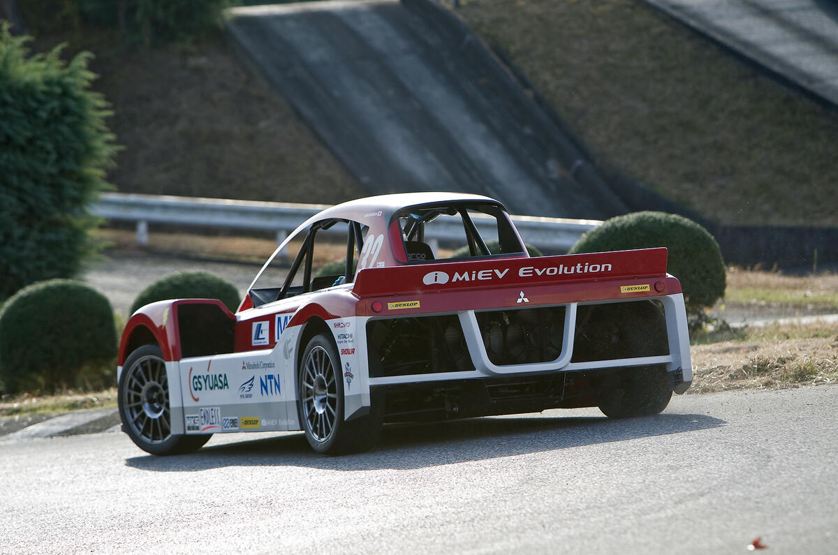 no title Electric Mitsubishi set to tackle Pikes Peak