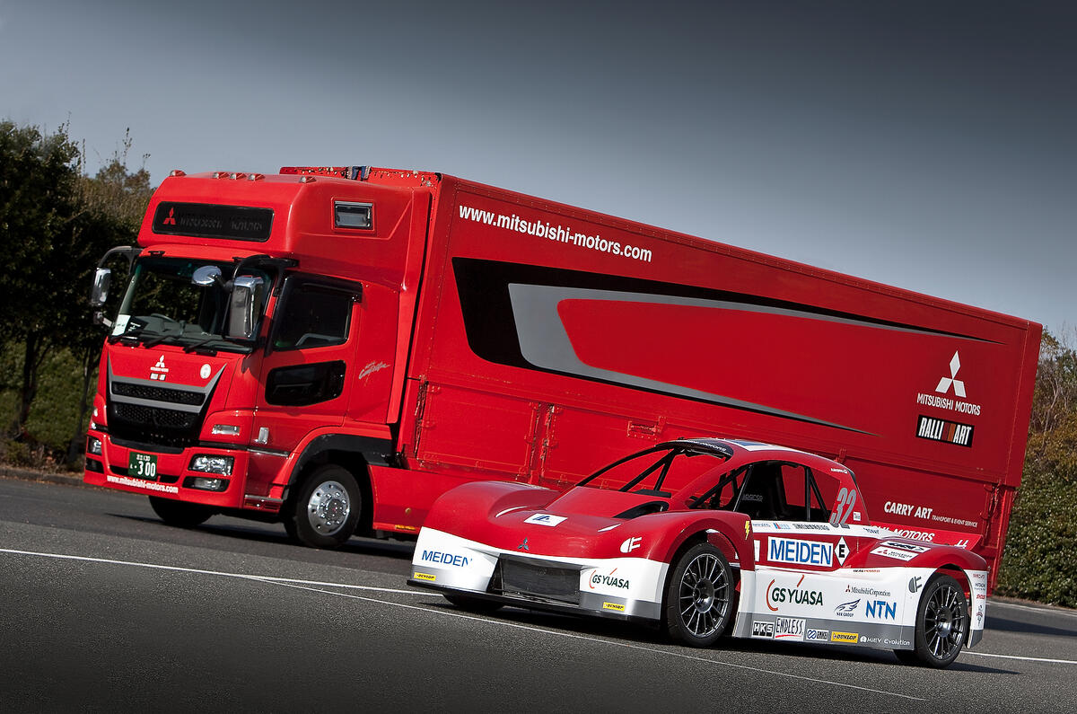 no title Electric Mitsubishi set to tackle Pikes Peak