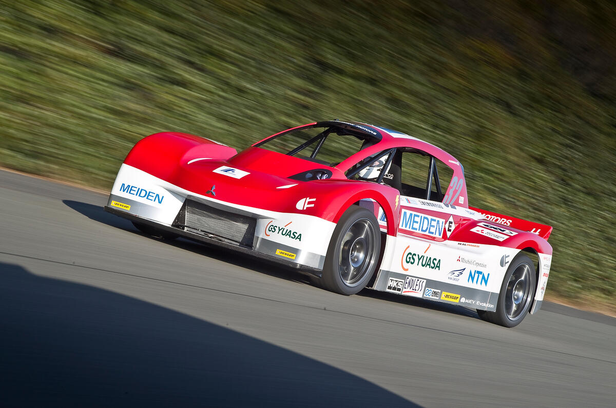 no title Electric Mitsubishi set to tackle Pikes Peak