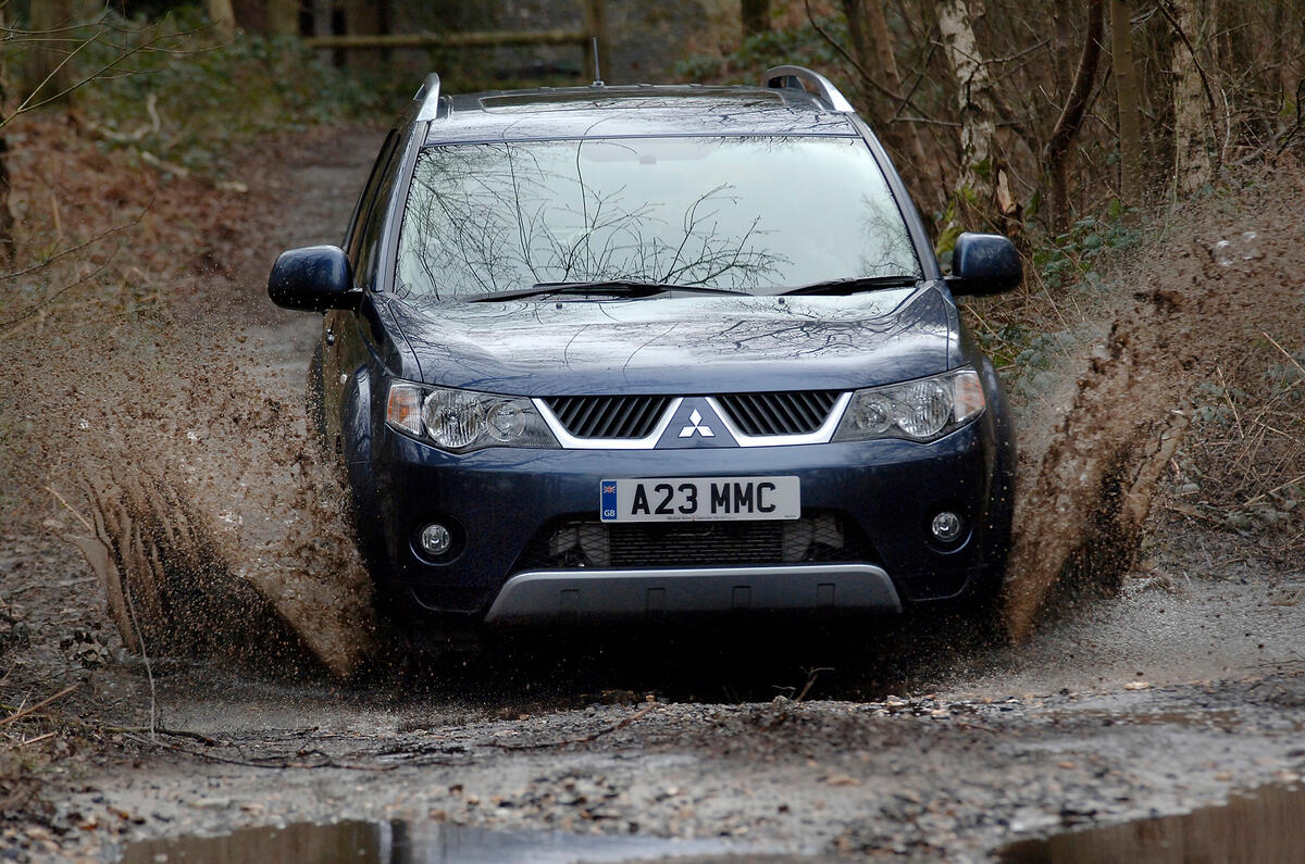 The Outlander isn't built for hard-core off-roading Mitsubishi Outlander