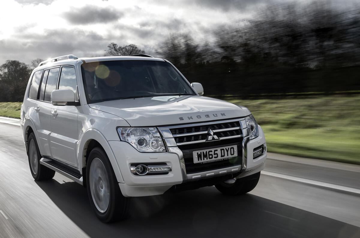2 star Mitsubishi Shogun