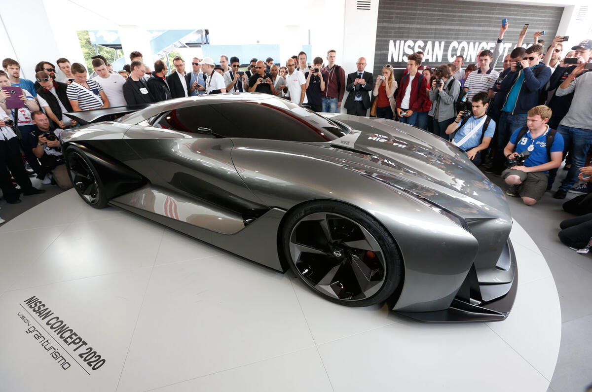 no title Nissan Gran Turismo concept jumps from virtual to reality