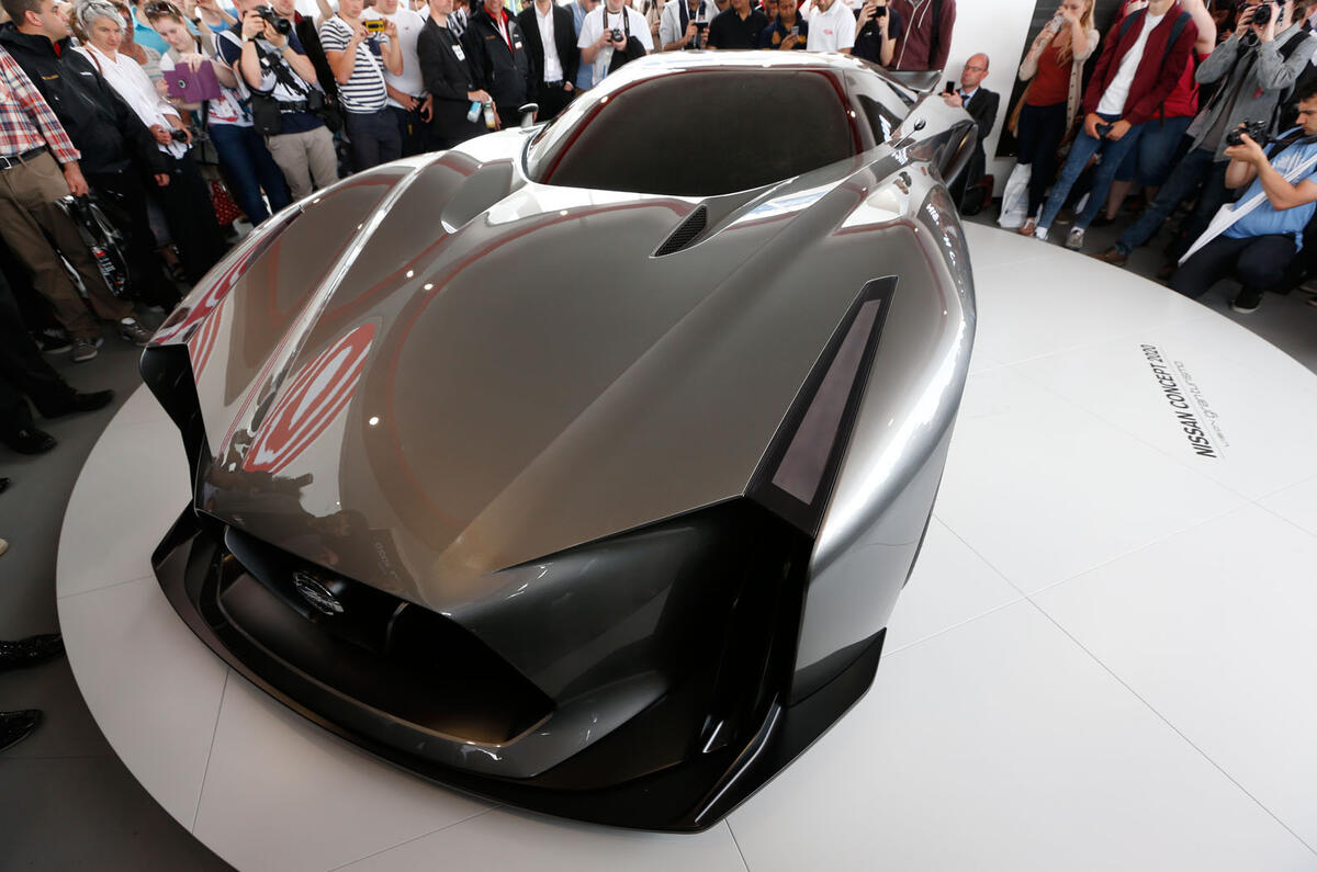 no title Nissan Gran Turismo concept jumps from virtual to reality