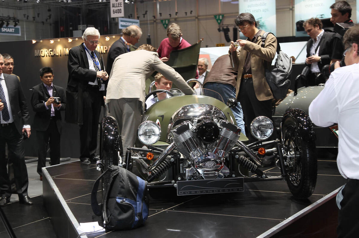 Geneva motor show: Morgan Threewheeler