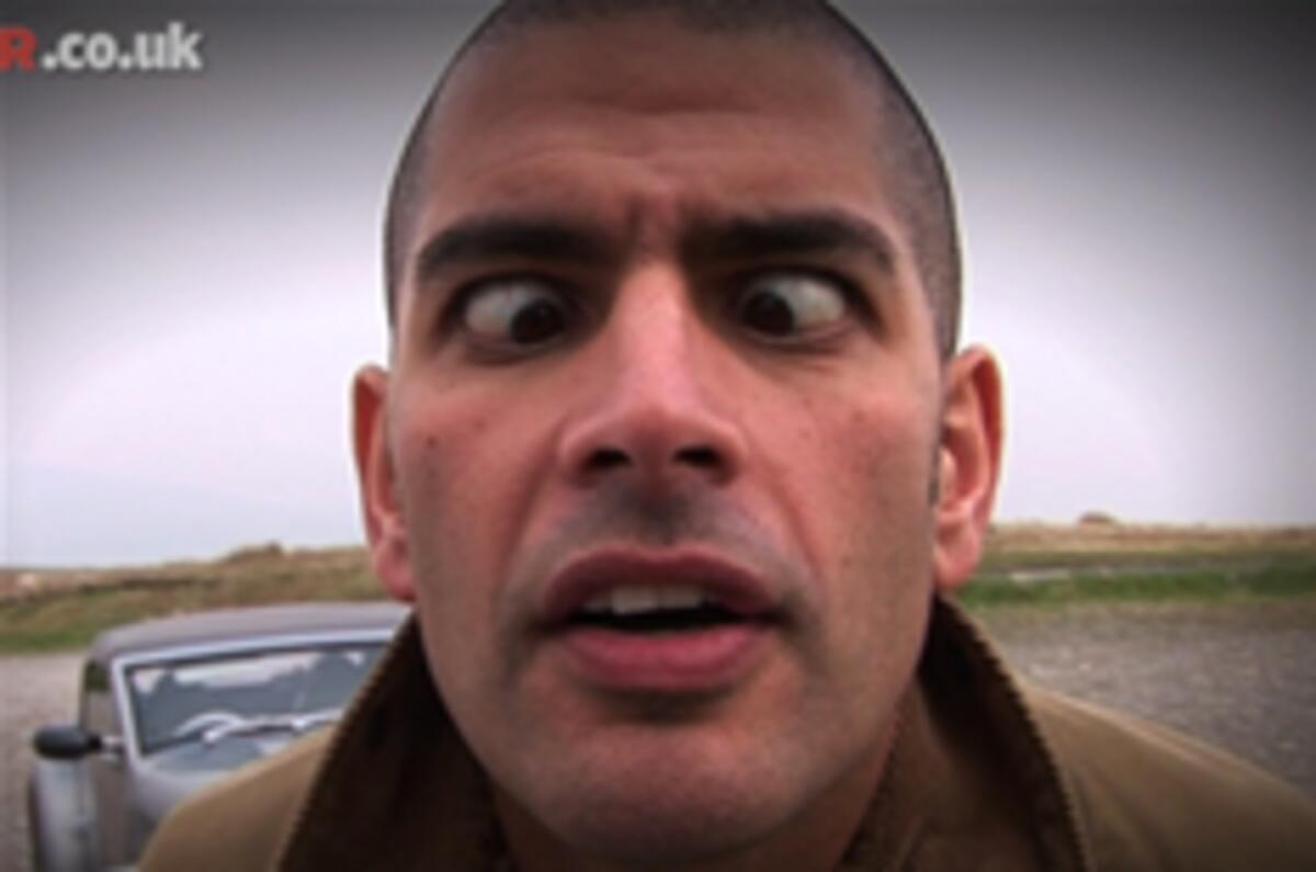 On video: our man's mental for a Morgan